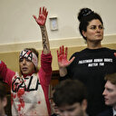 Blinken conspué par des manifestants propalestiniens au Congrès