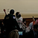 ABD Dışişleri Bakanı Blinken'a Temsilciler Meclisi'nde protesto şoku: Çocuk öldürmeyi bırak 'soykırım bakanı'