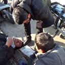 Kaza yapan baba kendi acısını unuttu oğlunu teselli etti: Yürüyebiliyor musun oğlum?