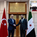 Bakan Fidan Şam'da Ahmed eş-Şera ile görüştü