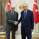 Cumhurbaşkanı Erdoğan Lübnan'daki Dürzi lider Canbolat'ı kabul etti