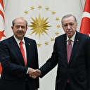 Cumhurbaşkanı Erdoğan KKTC Cumhurbaşkanı Tatar ile bir araya geldi