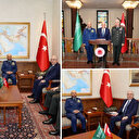 Suudi Arabistan Genelkurmay Başkanı Ankara'da: Milli Savunma Bakanı Güler'le görüştü