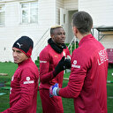 Galatasaray antrenmanında Osimhen'e sürpriz