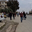 Hama'da Esed rejiminin baskısında yaşayan halk muhalifleri coşkuyla karşıladı