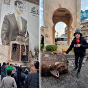 Hama'da hem kutlama hem öfke: Esed'e ait ne varsa yakıp yıkıyorlar