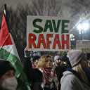 Rafah: Manifestation devant la Maison Blanche