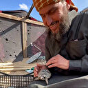 Halid Dede Rim'den geriye kalan kaplumbağasına gözü gibi bakıyor