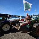 France: manifestation d'agriculteurs et de taxis à Marseille
