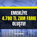 Emekliye Ocak zam farklı tablo oluştu! SSK, Bağ-Kur'luya 6.750 TL ek ödeme takvimi...