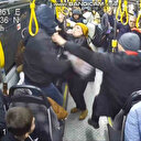 İETT otobüsünde dehşet anları: Yer isteyen kadına yumruklu saldırı