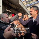 Murat Kurum ile vatandaş arasında samimi diyalog: Biz Kürtler sizi destekliyoruz