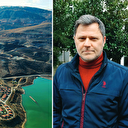 Madendeki toprak yığını 250 metre yükselmiş