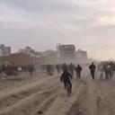 Terör devleti İsrail 'yardım gelecek' diye kandırdığı sivillerin üzerine bomba yağdırdı