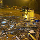 Artvin Borçka'da sel: Dört bina tahliye edildi 10 araç zarar gördü