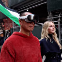 Filistin’e destek gösterisinde Apple 'Vision Pro'yu test etti