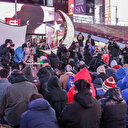 Times Meydanı'nda Ramazan ayının ilk teravih namazı kılındı