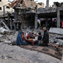 1er jour de Ramadan à Gaza: un Iftar collectif au milieu des ruines des maisons détruites par Israël à Rafah