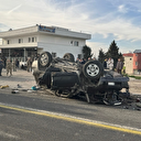 Cumhurbaşkanı Erdoğan'ın koruma ekibi Şırnak'ta trafik kazası geçirdi: Bir polis şehit