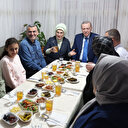 Cumhurbaşkanı Erdoğan ve eşi Emine Erdoğan'dan Taş ailesine ziyaret: İftara konuk oldu