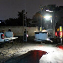 Ataşehir'de elektrik tellerini koparan kamyon sokağı karanlıkta bıraktı 