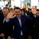Murat Kurum Kapalıçarşı’da coşkuyla karşılandı