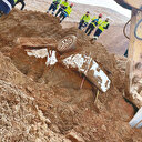 Pikap bulundu işçiler yok