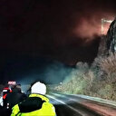 Bitlis-Baykan kara yolunda heyelan: Üç saatlik çalışma sonrası trafiğe açıldı