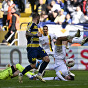 Süper Lig'de yürekleri ağza getiren pozisyon