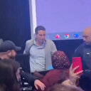 ABD'de üniversite öğrencileri İsrail askerini protesto etti