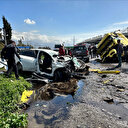 Hatay'da korkunç kaza! Karşı şeride geçen TIR otomobile çarptı: 6 ölü