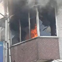 Güngören'de kombi patladı yangın çıktı