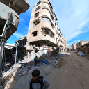 Han Yunus'un işgalciler tarafından yıkımı 360 derece kamerayla görüntülendi