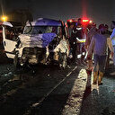 Şanlıurfa'da zincirleme kaza: Üç ölü ikisi ağır sekiz yaralı