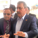 BBP Genel Başkanı Mustafa Destici'nin de içinde bulunduğu makam aracı kaza yaptı: Yaralılar var