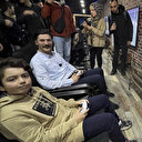 AK Parti Bolu Belediye Başkan adayı Muhammed Emin Demirkol gençlerin kalbini oyun konsolunda fethetti!