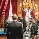 La France rend hommage aux 4 agents du Quai d'Orsay tués à Gaza