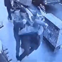 Tekirdağ'da korku dolu anlar: Sokak ortasında husumetlisinin kafasına taşla vurdu