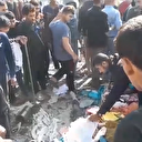 Katil İsrail ordusu bayramın ikinci gününde Gazze'de halk pazarını vurdu