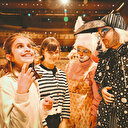 Minikler canlı betimlemeyle sanatı deneyimledi