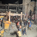 Katil İsrail Refah'ta bir evi bombaladı: 4'ü çocuk 7 Filistinli öldü