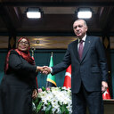 Cumhurbaşkanı Erdoğan Tanzanya Cumhurbaşkanı Hassan ile ortak basın toplantısında konuştu: Tanzanya ile hedef 1 milyar dolar
