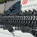 Mahzen-28 operasyonunda ele geçirilen silah ve mühimmatlar emniyette sergilendi: 41 kişi gözaltına alınmıştı