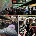 Üsküdar-Samandıra Metrosu'nda arıza: Seferler aksadı duraklar doldu taştı