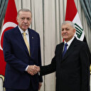 Cumhurbaşkanı Erdoğan Iraklı mevkidaşı Abdüllatif Reşid ile bir araya geldi