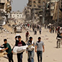 İşgalci İsrail ordusu Gazze kenti sokaklarından enkaz bırakarak çekildi