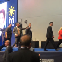 İYİ Parti kurultayında delegelerden Günay Kodaz'a hakaret