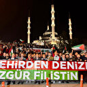 Ankara'da büyük Gazze yürüyüşü: On binlerce vatandaş İsrail'in Gazze'ye yönelik saldırılarını protesto etti