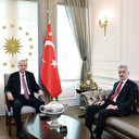 Cumhurbaşkanı Erdoğan Danıştay Başkanı Yiğit'i kabul etti