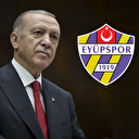 Cumhurbaşkanı Erdoğan'dan Eyüpspor ve Göztepe'ye tebrik mesajı